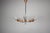 Glass and Chrome Chandelier from Drukov Brno, Czechoslovakia, 1970s For Sale - Image 4 of 14
