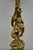 Rococo Vintage French Rococo Louis XV Brass Marble Figural Cherub Candelabra Table Lamp For Sale - Image 3 of 12