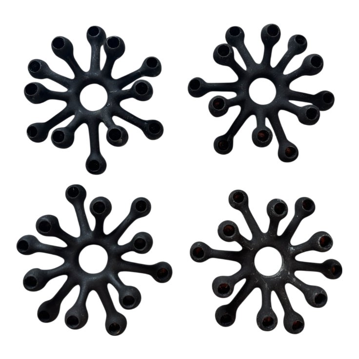 Scandinavian Spider Candlesticks by Jens Quistgaard for Dansk Design ...