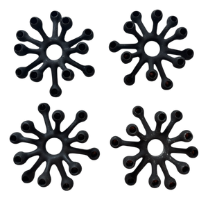 Scandinavian Spider Candlesticks by Jens Quistgaard for Dansk Design, 1960 Denmark, Set of 4