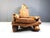 Olive Wood Lounge Chair, 1960s For Sale - Image 6 of 10