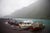 Photograph of boats in Patagonia Chile. Printed on Archival matt paper. Size is 16" x 24" but can be also be printed in...