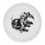 Black Vintage Spanish Bidasoa Bullfighting Porcelain Plates by Antonio Casero Set of 8 For Sale - Image 8 of 11