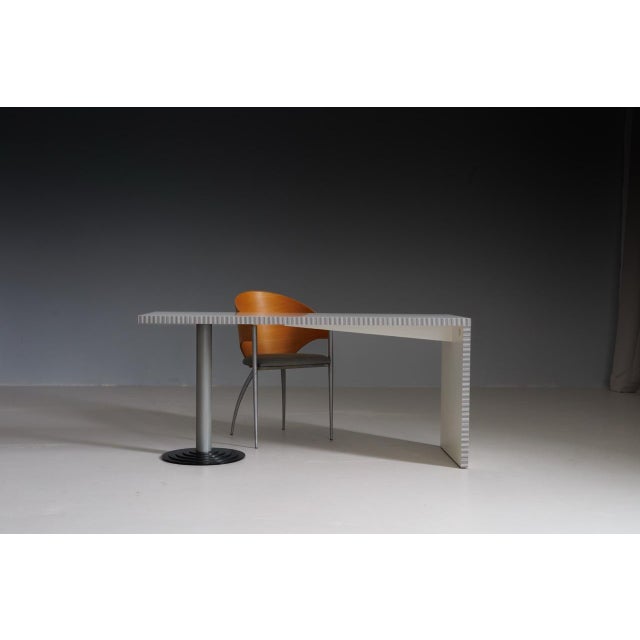 Driade Desk by Antonia Astori for Driade, Italy, 1980s For Sale - Image 4 of 10