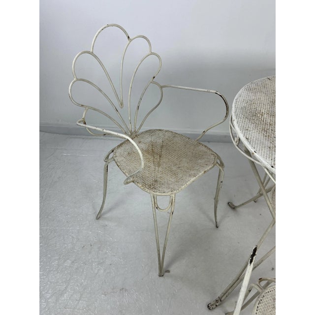 1960s Wrought Iron Garden Set, 1960s, Set of 5 For Sale - Image 5 of 9