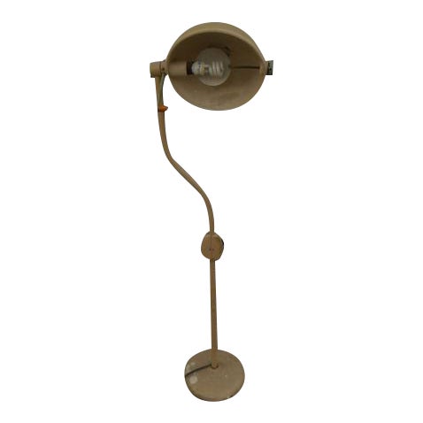 Vintage Hill Rom Industrial Portable Floor Lamp Chairish