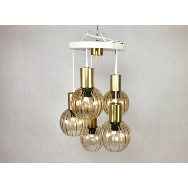 1970s West German Cascade Chandelier, 1970s For Sale - Image 5 of 9