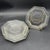 Glass 5 Pc Place Setting Octagon Clear Anchor Hocking Dinner, Salad, Bowl, Cup/Saucer For Sale - Image 7 of 12