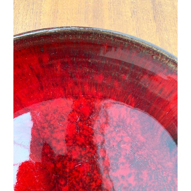 Mid-Century Danish Studio Pottery Bowls from Ernst Pottery, Faxe, 1960s, Set of 2 For Sale - Image 16 of 18