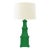 The Allegra hand painted tiered tole table lamp in cheerful Kelly green is perfect to add a punch of color to any room....