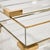 Brass and Acrylic Glass Console Table from Fabian, 1970s For Sale - Image 9 of 18