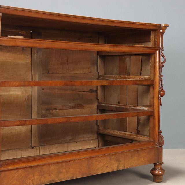 Charles X Mahogany Chest of Drawers For Sale - Image 9 of 11