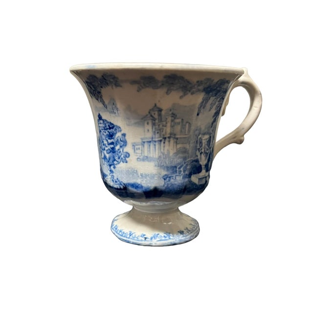 Ceramic Mid 19th Century Staffordshire Punch or Custard Cups- Set of 4 For Sale - Image 7 of 11