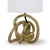 Traditional Regina Andrew Mini Knot Lamp in Soft Gold For Sale - Image 3 of 5