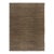 Rug & Kilim’s Contemporary Textural Rug in Brown, Simple Solid Striae For Sale