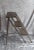 Olive Vintage Industrial Step Ladder in Metal, 1950s For Sale - Image 8 of 8