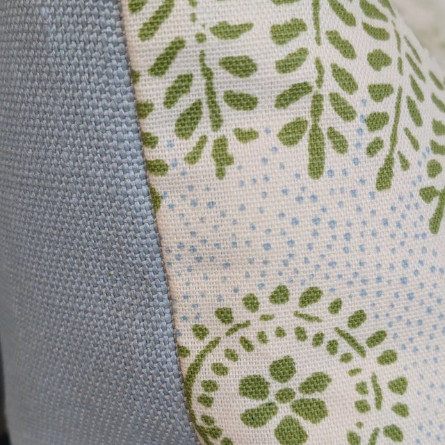 Sister Parish Appleton Lumbar Pillows in Lettuce Green For Sale In Greensboro - Image 6 of 6