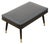Mid-Century Black Vinyl Stool, 1950s For Sale - Image 9 of 9