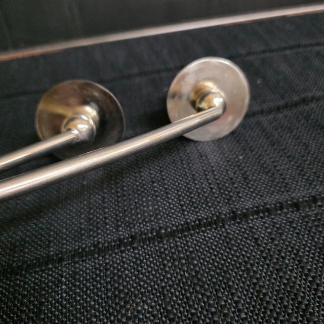 Vintage Silver Candelabra Grandmillennial Table Centerpiece For Sale - Image 12 of 18