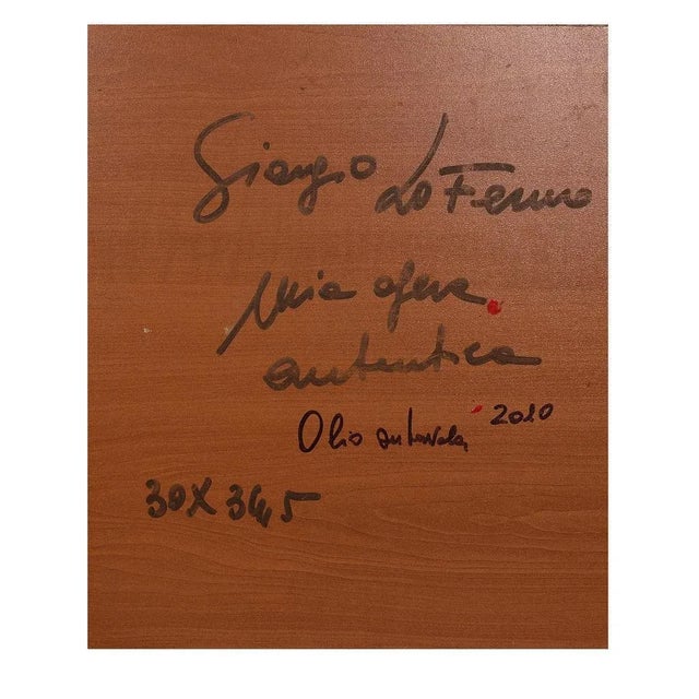 Giorgio Lo Fermo - Black Holes - Original Oil On Board - 2010 For Sale - Image 3 of 4