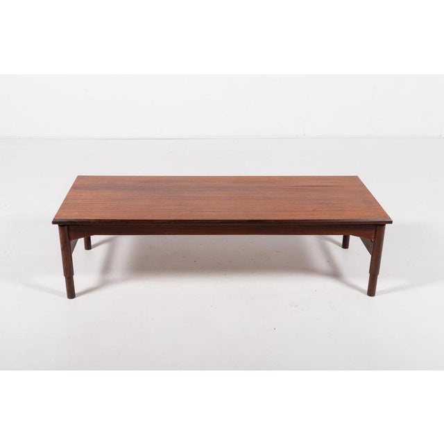 Brown Veneer Coffee Table from Saporiti, Italy, 1960s For Sale - Image 8 of 9