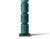 Cassina Mid-Century Modern Ficupala Floor Lamp in Blown Glass & Marble from Cassina For Sale - Image 4 of 17