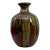 Mid Century Glasser Pottery on Deep Red Glaze Vase For Sale