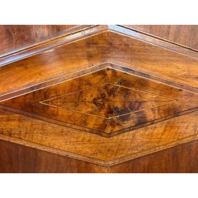 Burgundy Cabinet in Walnut For Sale - Image 3 of 6