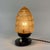 Amber Glass and Burnished Brass Table Lamp, Sweden, 1930s For Sale - Image 16 of 18