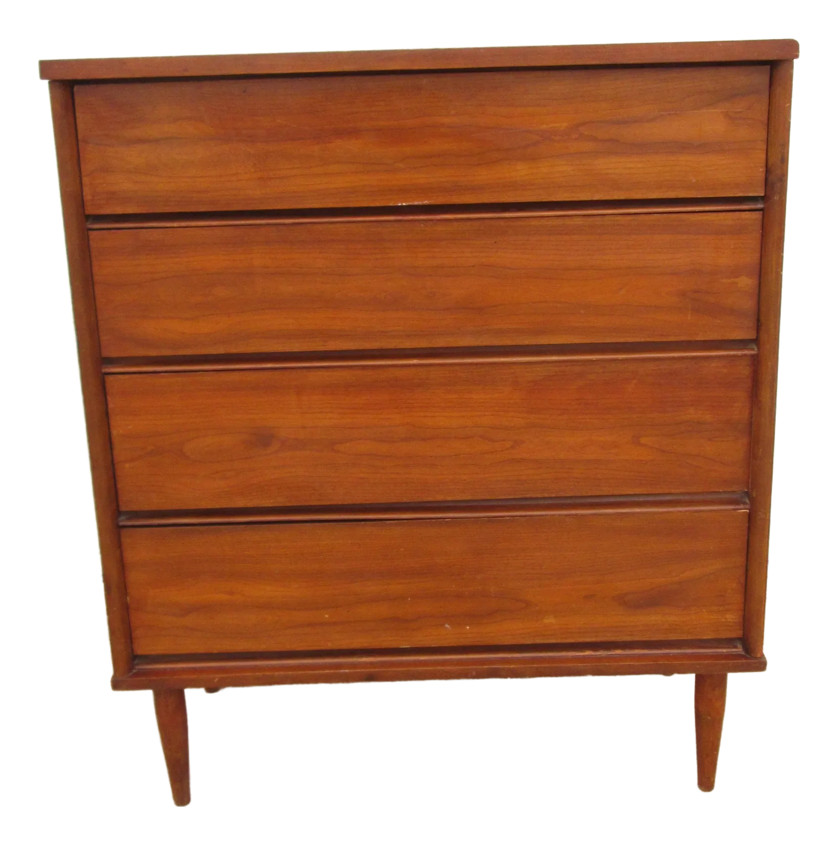 Vintage Harmony House Solid Mahogany 4 Drawer Dresser - AptDeco