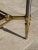 Brass and Leather Coffee Table from Maison Jansen For Sale - Image 9 of 13