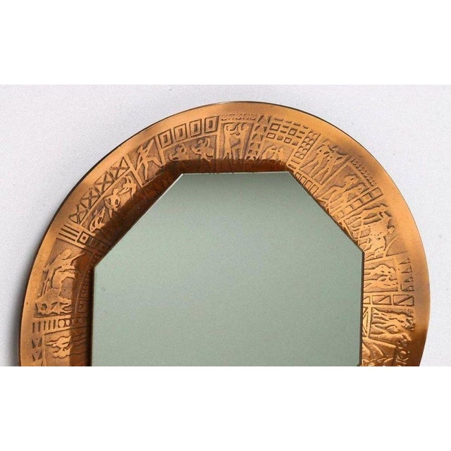 VIntage Mirror by Marco Furgeri, Italy, 1960s For Sale - Image 3 of 5