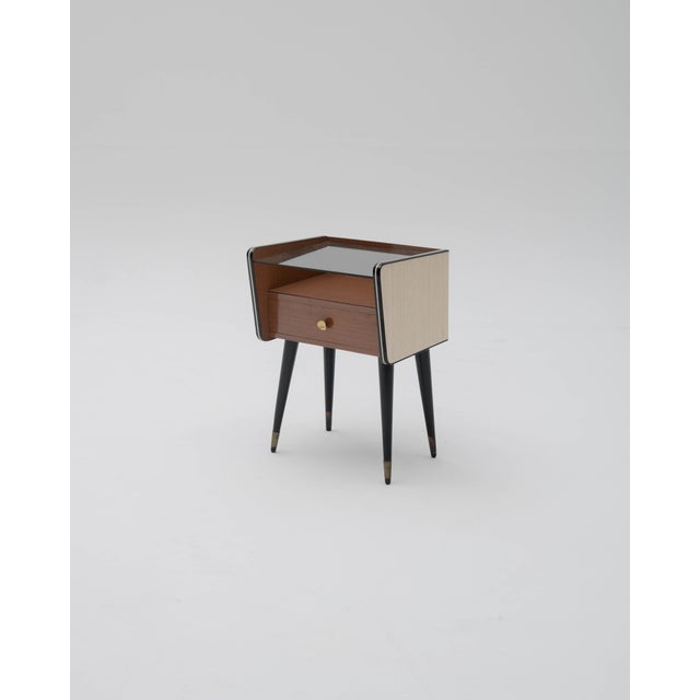 Wood Mid-Century Modern Nightstand, 1960s For Sale - Image 7 of 7