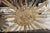 Wood Carved Giltwood Sunburst Mounted as a Lamp For Sale - Image 7 of 8