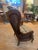 Gold Vintage MCM Lewittes Cane Wingback For Sale - Image 8 of 12