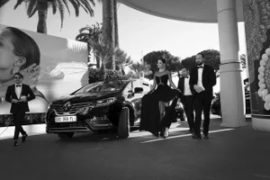 Laurent Campus, The Bodyguards, Black and White Photograph, 2016