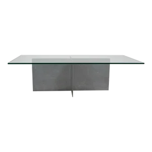 1960s Vintage Paul Mayen Habitat Aluminum Base Coffee Table