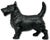 Hubley Manufacturing Company Very Nice Vintage Hubley Manufacturing Co. Cast Iron Standing Scottish Terrier - Scottie Dog Doorstop - Circa 1930s For Sale - Image 4 of 12