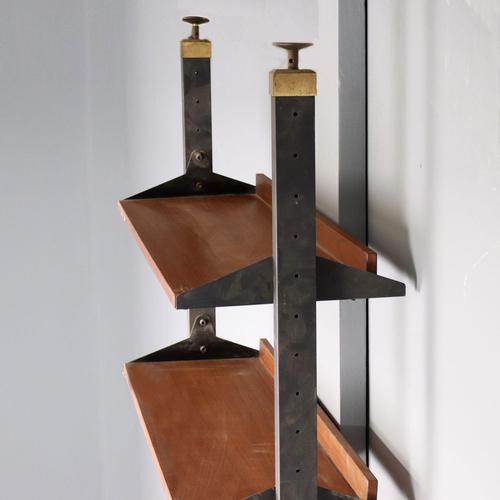 Vintage Bookcase in Teak Veneer, Italy, 1960s For Sale - Image 3 of 10