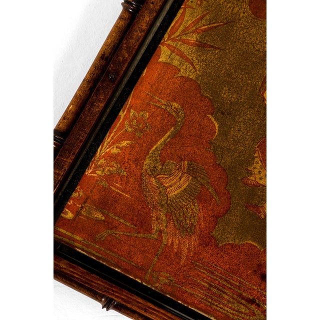 19th Century Chinoiserie Triptych Mirror For Sale - Image 10 of 15