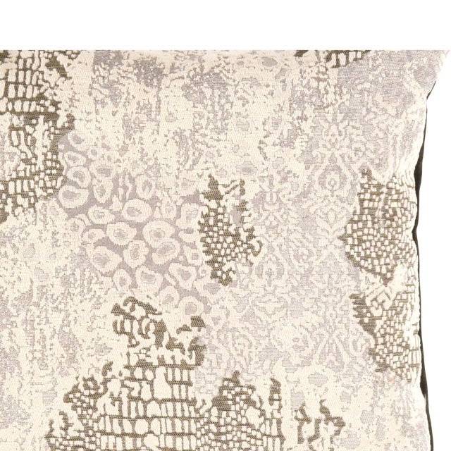 Turkish silver is an exclusive 100% handmade decorative pillow cover designed and created with intrinsic detailing. A...