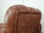 Vintage Italian Brown Leather Club Chairs, 1970s, Set of 2 For Sale - Image 14 of 17