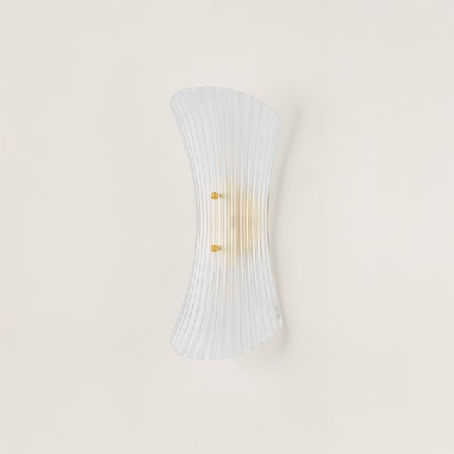 Brass Mitzi Esmae 7 in. 2 Light Wall Sconce in Aged Brass Finish For Sale - Image 8 of 13