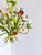 1960s Mid-Century Floral Bouquet 3-Light Chandelier in Green Painted Tole Metal, 1960s For Sale - Image 5 of 16