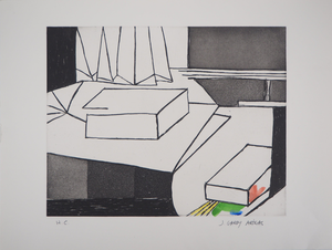 Joan Gardy-Artigas, Nature morte, Etching