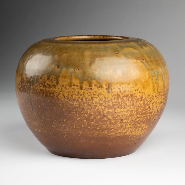 Glazed Stoneware Ceramic Vase by Paul Jeanneney, 1890s For Sale - Image 4 of 4