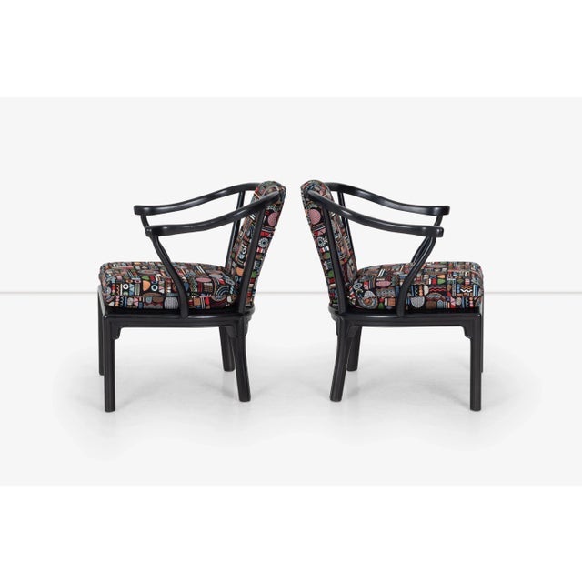 1970s Pair of 1970's Horseshoe Chairs For Sale - Image 5 of 12