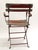 French Children's Garden Folding Chair, 1930s For Sale - Image 4 of 12