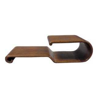 Two Level Chinese Hardwood Wood Display Stand For Sale