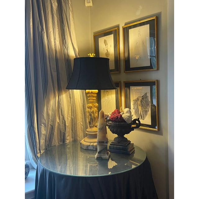 Alabaster Alabaster MCM Obelisk For Sale - Image 8 of 9